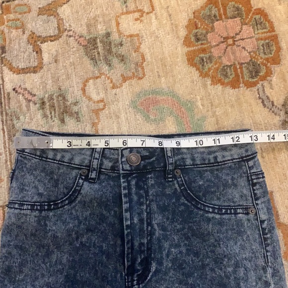 Stone washed blue jeggings - Picture 5 of 7